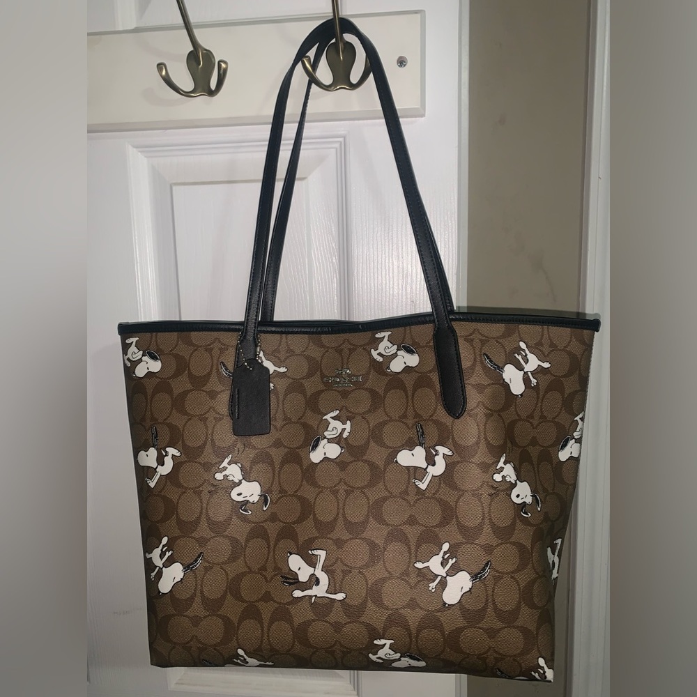 Coach Peanuts Limited Collab Tote Bag